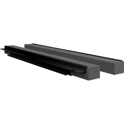 Rittal VX 8618.812 Kábelátvezető léc Alumínium Szürke 4 db