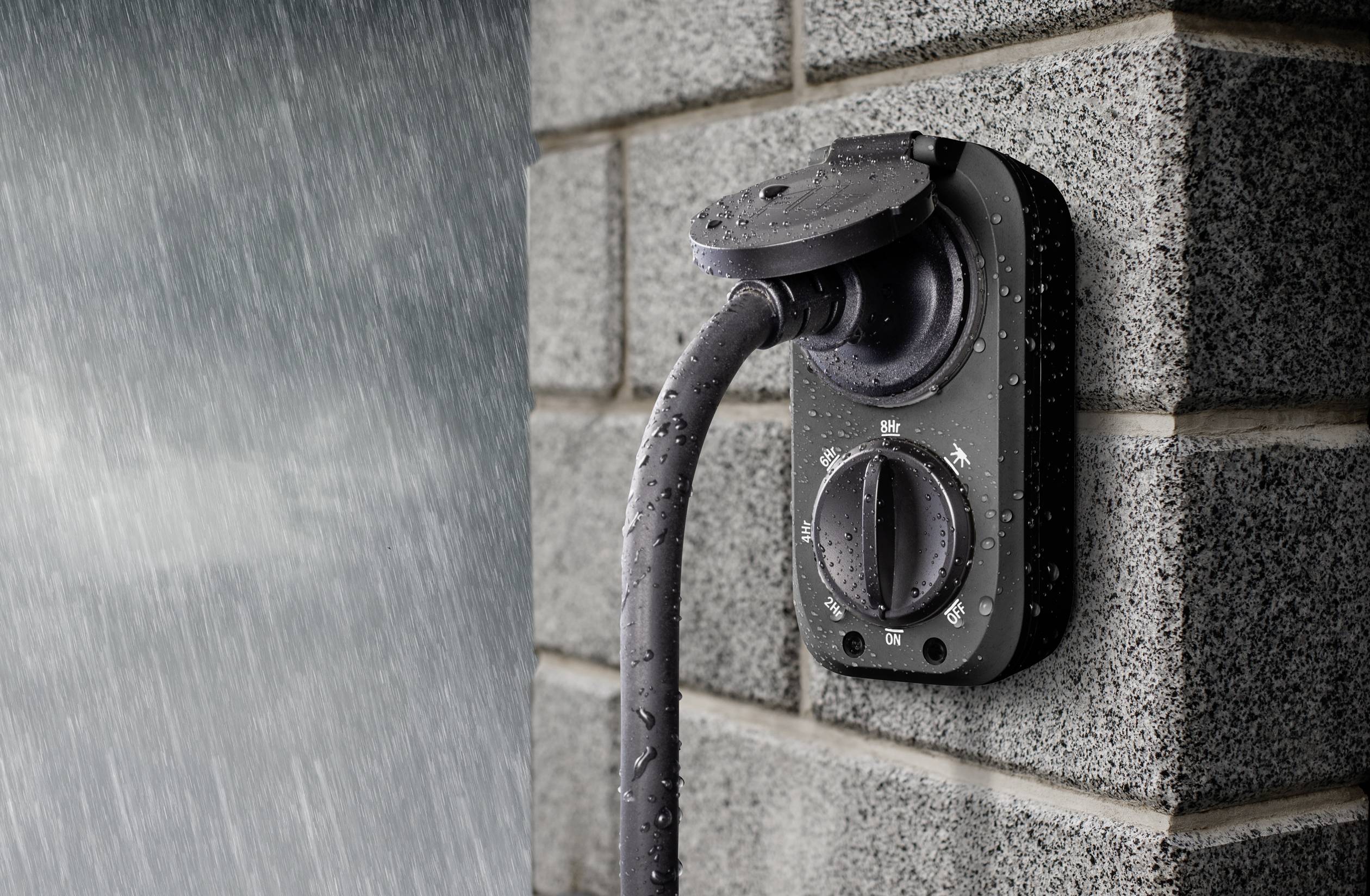 Sygonix SY-4504972 Dugalj időkapcsoló óra Analóg Napi program 3680 W IP44 Visszaszámláló funkció, START/STOPP funkció, A-5