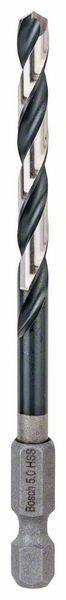 Bosch Accessories 2608577056 Metallbohrer PRO Impact 5,0mm HSS-G Länge 52/91mm 6kant Schaft 1/4 Fém spirálfúró 5 mm Teljes hossz 91 mm 1 db
