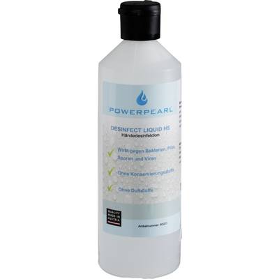 Powerpearl Desinfect Liquid HS 60221 Fertőtlenítőszer bakteriális, gombaölő, sporocid, virucid, levurocid  500 ml