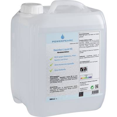 Powerpearl Desinfect Liquid HS 60241 Fertőtlenítőszer bakteriális, gombaölő, sporocid, virucid, levurocid  5 l