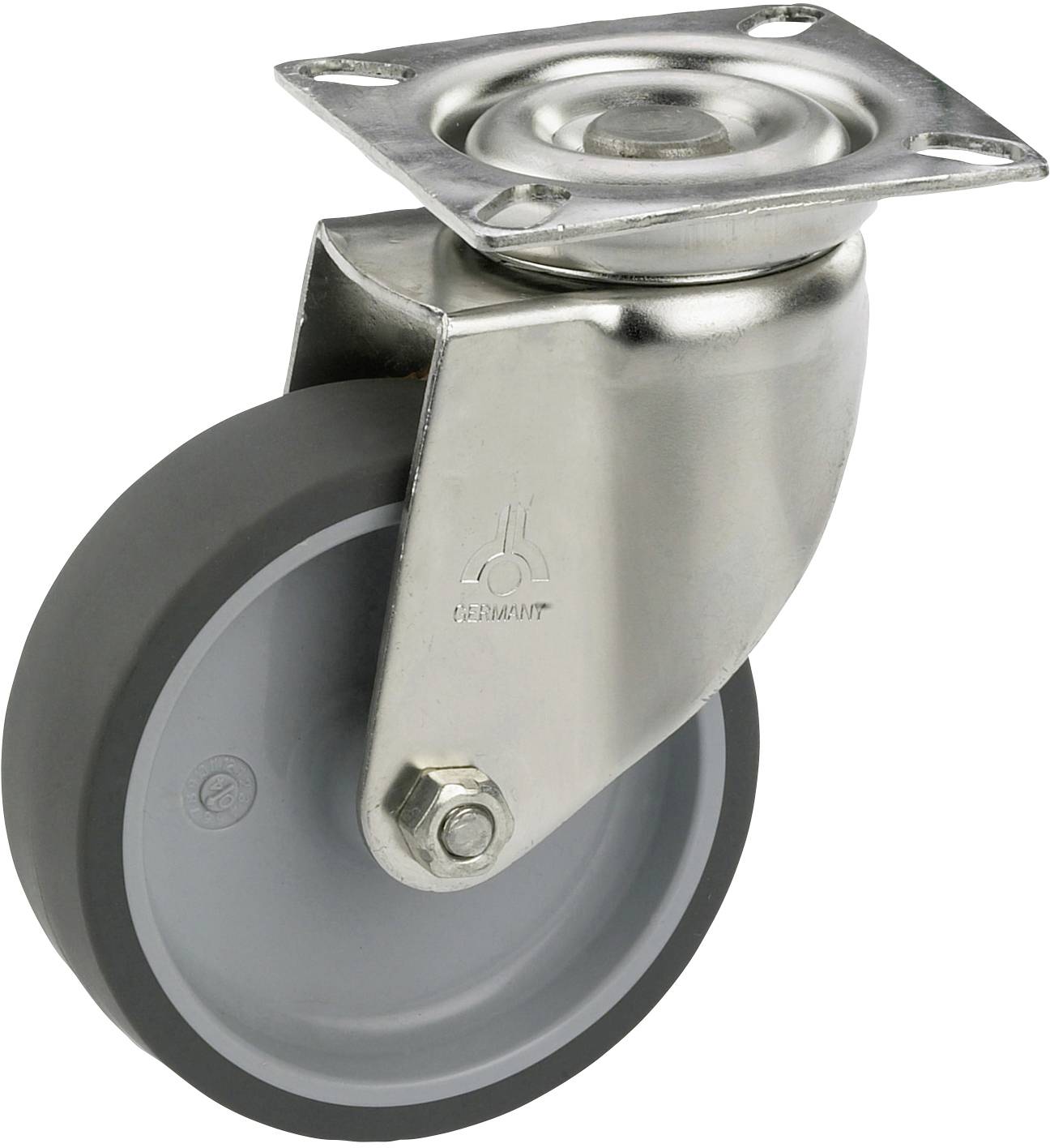 dörner + helmer 770160 Beálló görgő KerékØ: 50 mm Teherbírás (max.): 40 kg 1 db