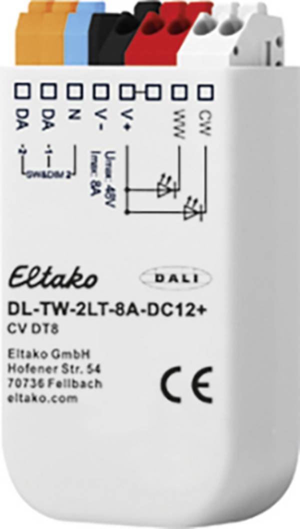 Eltako 33000010 LED-es dimmer Alkalmas fényforrásokhoz: LED-es izzó Szürke