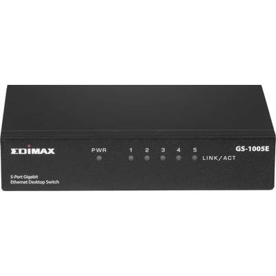 Hálózati switch, RJ45 5 port 1 GBit/s, EDIMAX GS-1005E