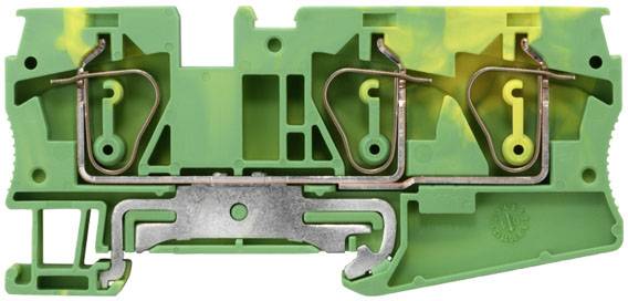 Siemens 8WH20030CH07 Védővezetékes kapocs 8.2 mm Húzórugós csatlakozó Kiosztás: PE Zöld/Sárga 50 db