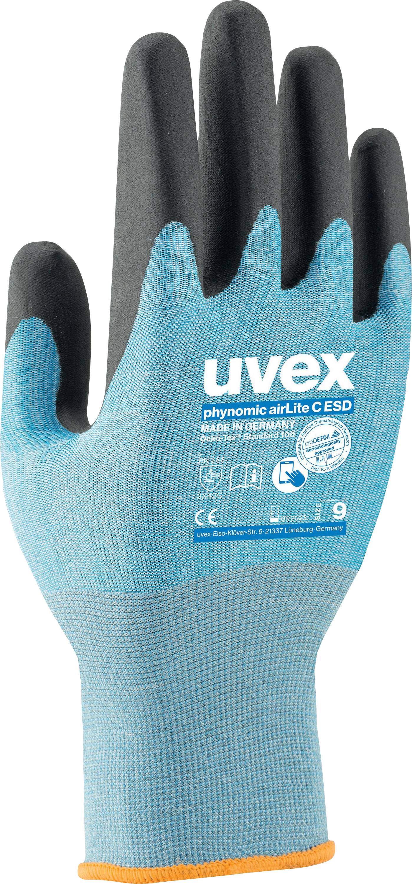 uvex 6037 6008411 Vágás ellen védő kesztyű Méret (kesztyű): 11 EN 388:2016 1 pár