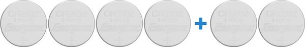Energizer Gombelem CR 2032 3 V 6 db 240 mAh Lítium CR2032 4+2