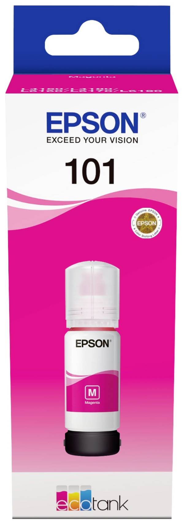 Epson C13T03V34A 101 EcoTank Utántöltő tinta Eredeti Epson Bíbor 70 ml