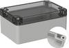 TRU COMPONENTS TC-9065456 Kültéri ház 120 x 80 x 55 Polikarbonát Élénk szürke (RAL 7035) 1 db