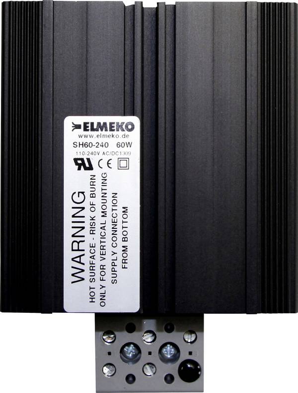Elmeko SH 60 Kapcsolószekrény fűtés 110 - 240 V DC/AC 60 W (H x Sz x Ma) 105 x 80 x 83 mm darab 1 db