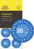 Avery-Zweckform 7903 Ellenőrző plakett 20__ mit 12 Monaten 20XX Kék (Ø x H) 30 mm x 30 mm 30 mm 80 db