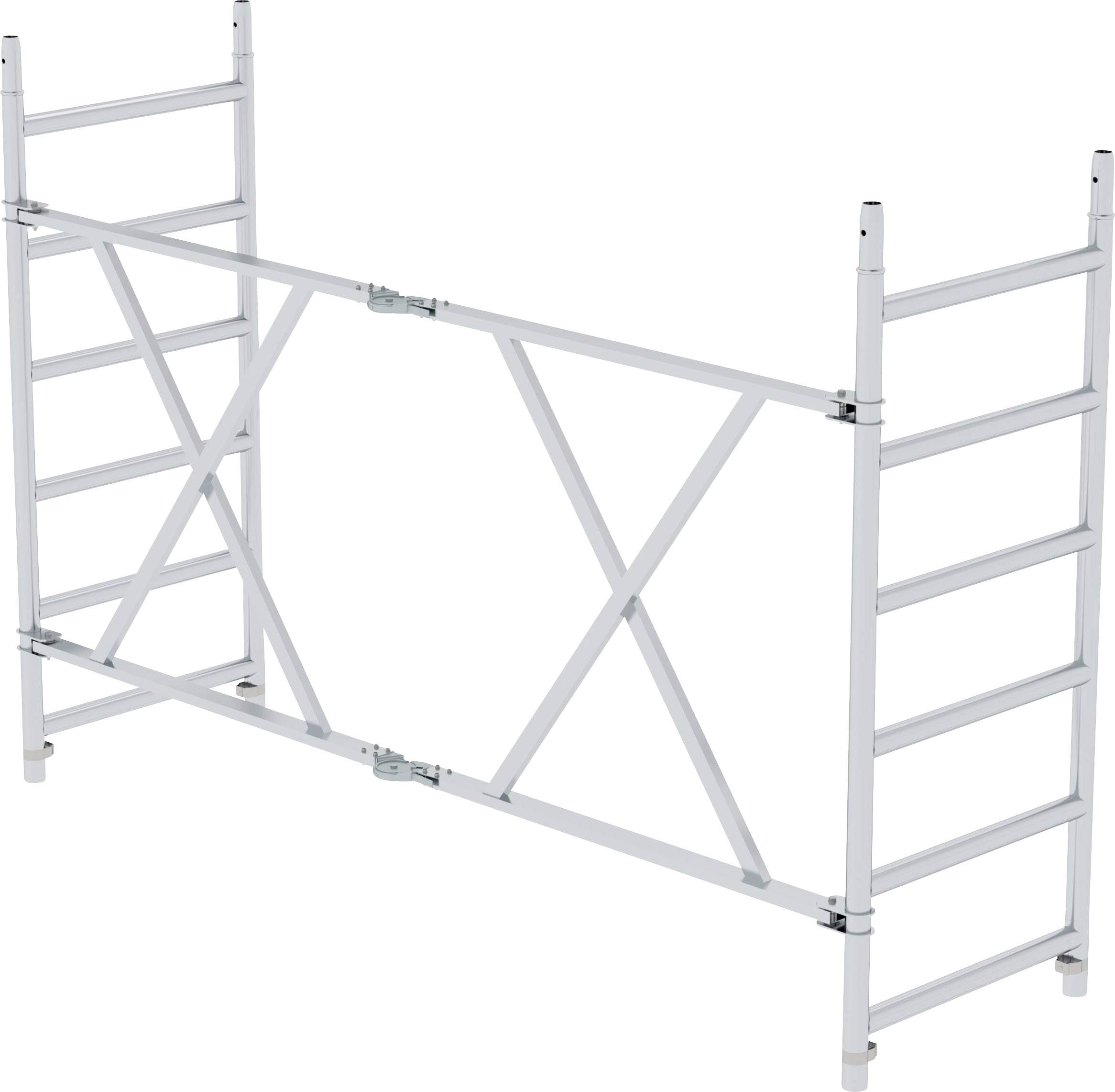 MUNK Günzburger Steigtechnik 70514 Összecsukható keret, állvány szélessége 0,75 m, állvány hossza 2,45 m 1 db