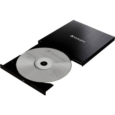 Verbatim  DVD író, külső Retail USB 3.1 (1. generáció) Fekete