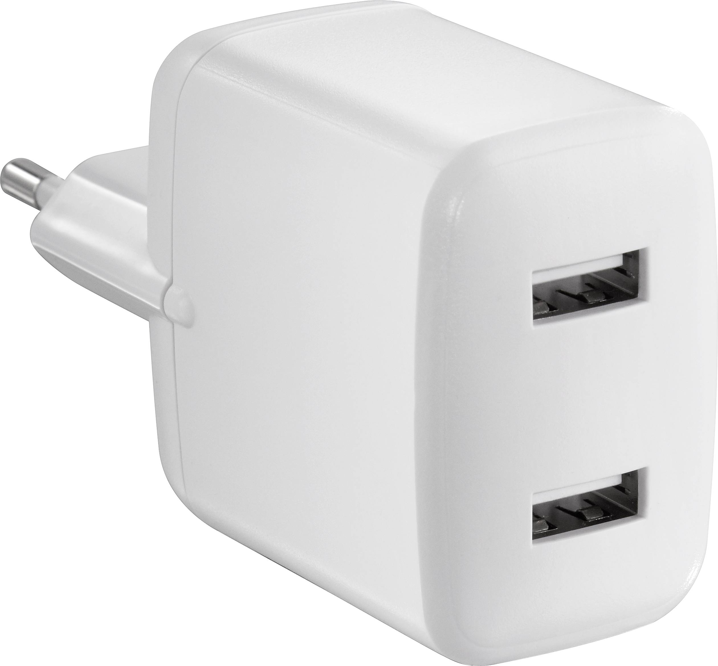 VOLTCRAFT UC-2AXX001 USB-s töltőkészülék 24 W Beltér Kimeneti áram (max.) 4800 mA 2 x 2x USB-A