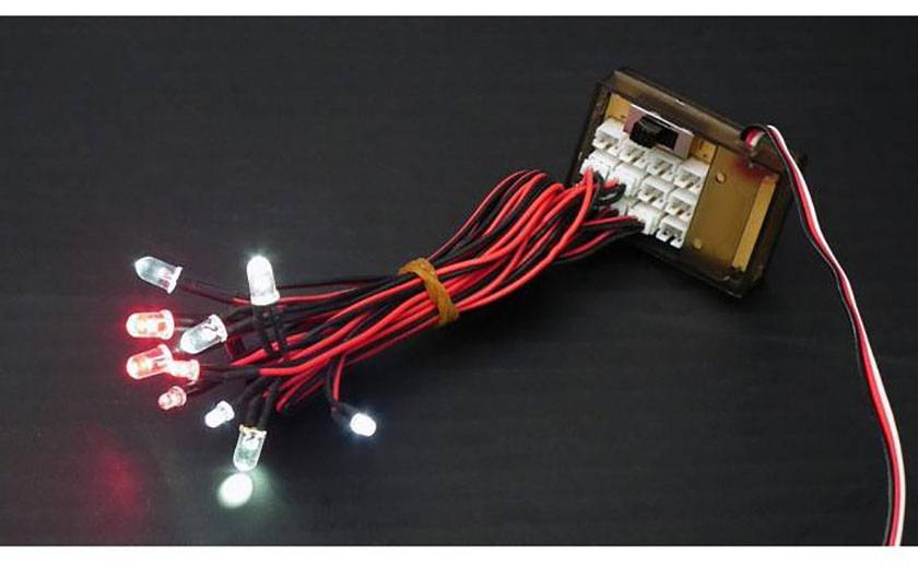 RC4WD LED világítás Fehér, Piros Z-E0019