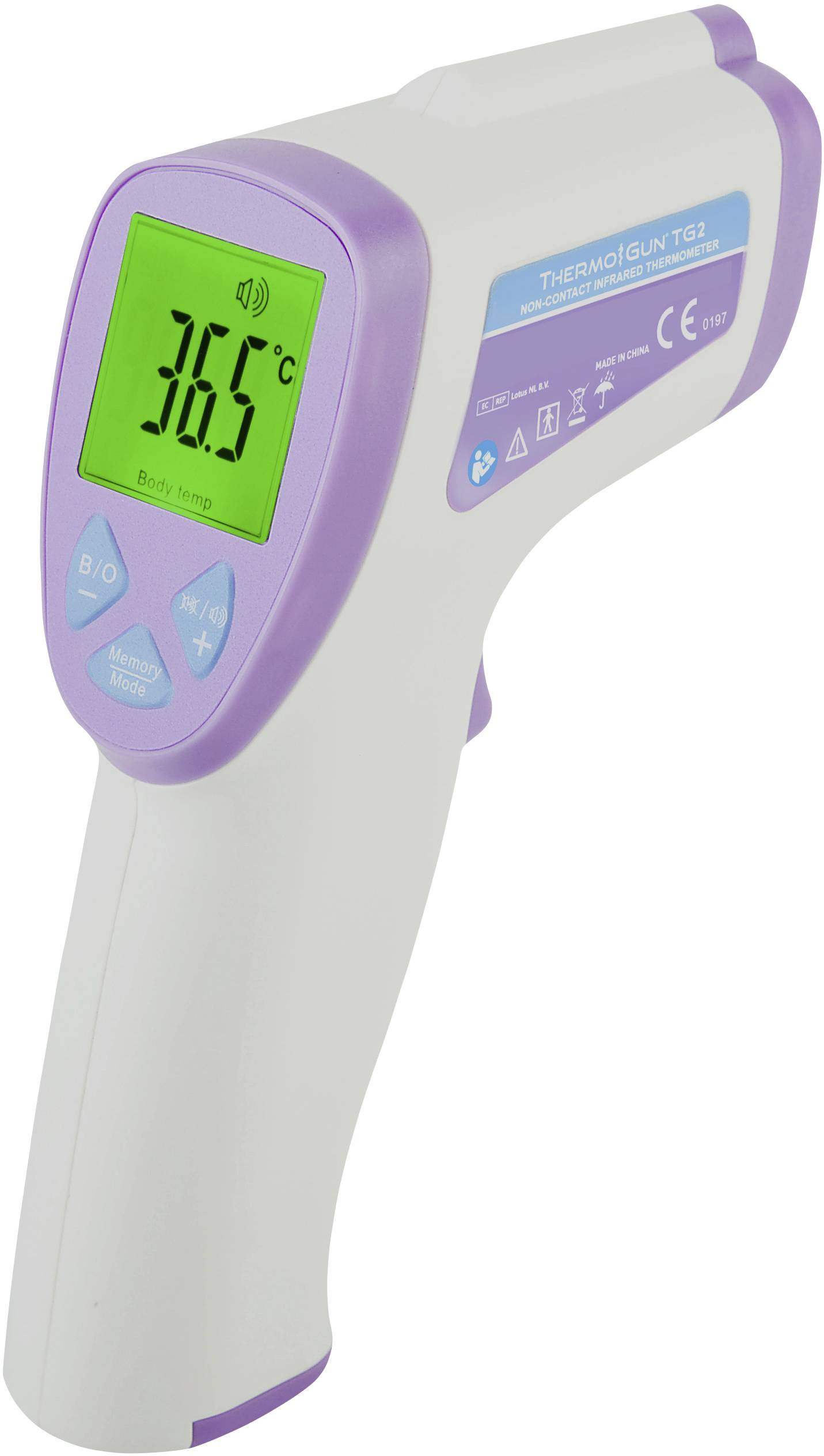 Érintésmentes infra lázmérő, Easypix ThermoGun TG2