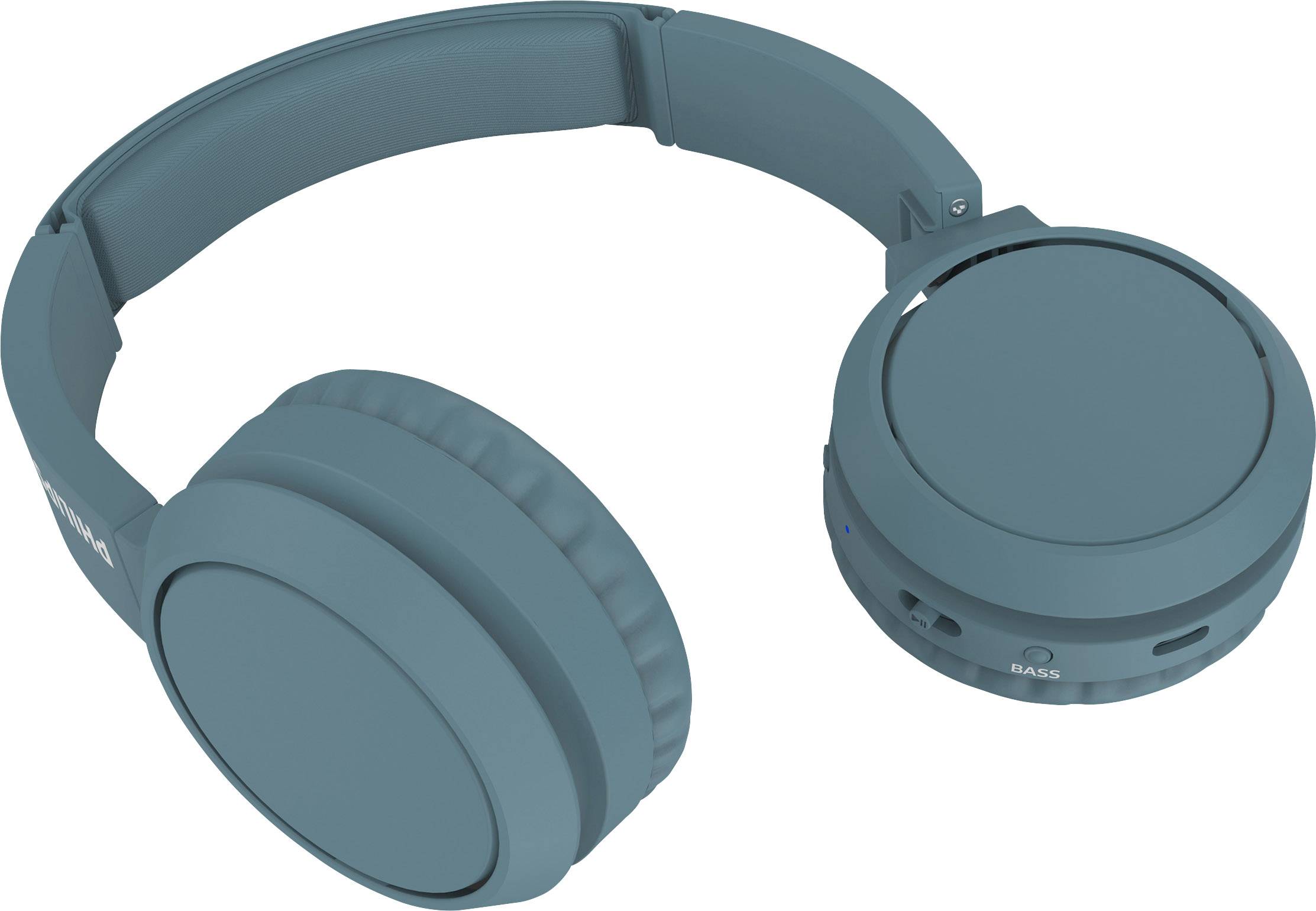 Philips TAH4205BL On Ear fejhallgató Bluetooth® Kék Hangerő szabályozás, Összehajtható
