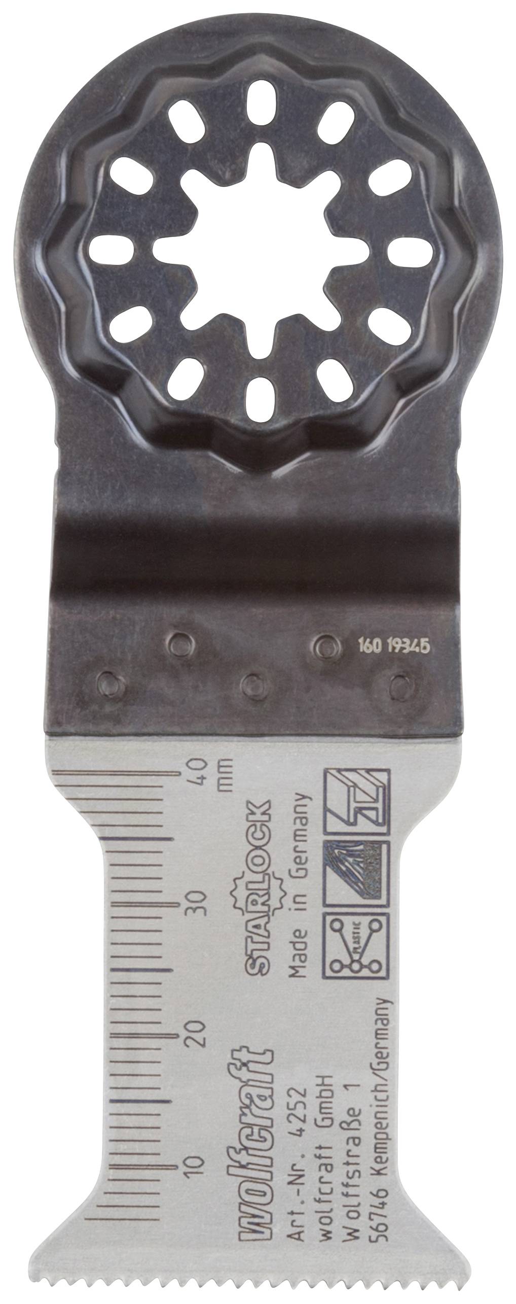 Wolfcraft 4252000 Merülő fűrészlap 1 db 35 mm 1 db