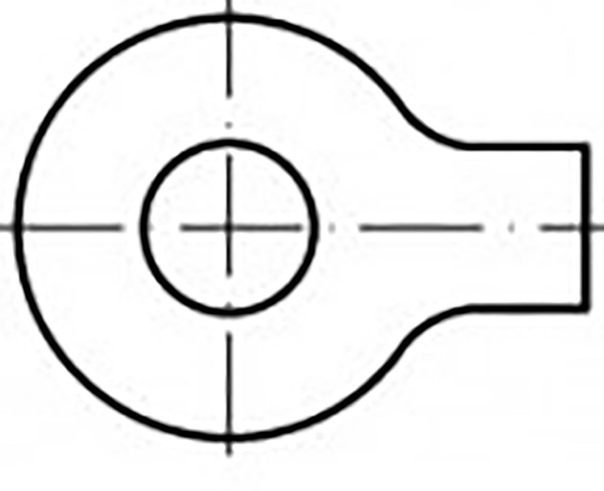 Alátétek füllel 8.4 mm 22 mm Acél Cinkezett 1000 db TOOLCRAFT TO-6853533