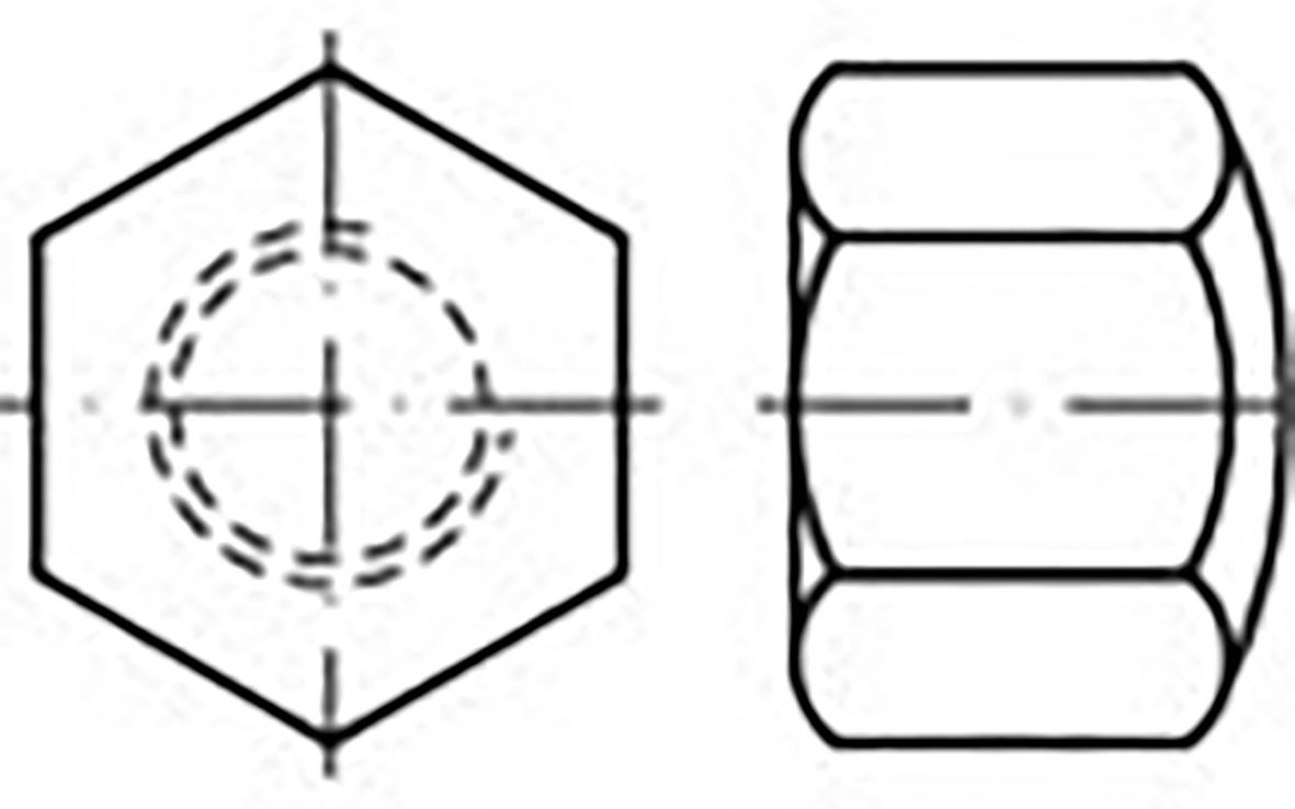 TOOLCRAFT TO-6857409 Hatlap kalapos anyák M4 DIN 917 Sárgaréz 100 db