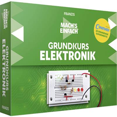 Franzis Verlag Grundkurs Elektronik 15074 Tanulókészlet 14 éves kortól 