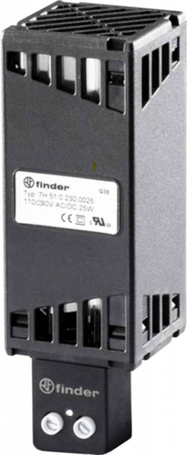 Finder 7H.51.0.230.0025 Fűtőkészülék 110 - 230 V 25 W (H x Sz x Ma) 125 x 41 x 41 mm  1 db