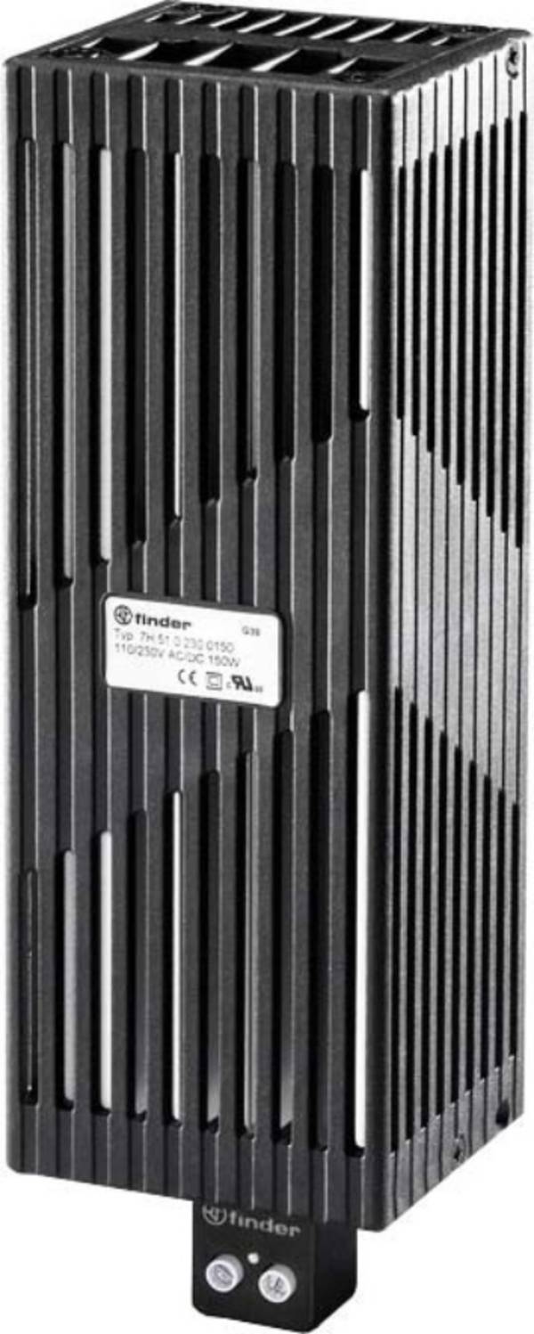 Finder 7H.51.0.230.0150 Fűtőkészülék 110 - 230 V 150 W (H x Sz x Ma) 218 x 63 x 70 mm darab 1 db