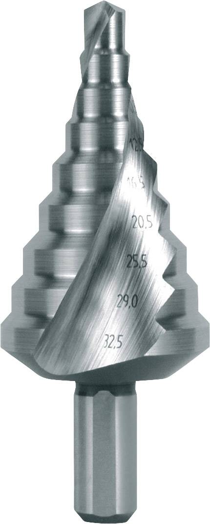 RUKO 101092 101092 HSS Fokozatfúró Teljes hossz 79 mm Háromlapú szár 1 db