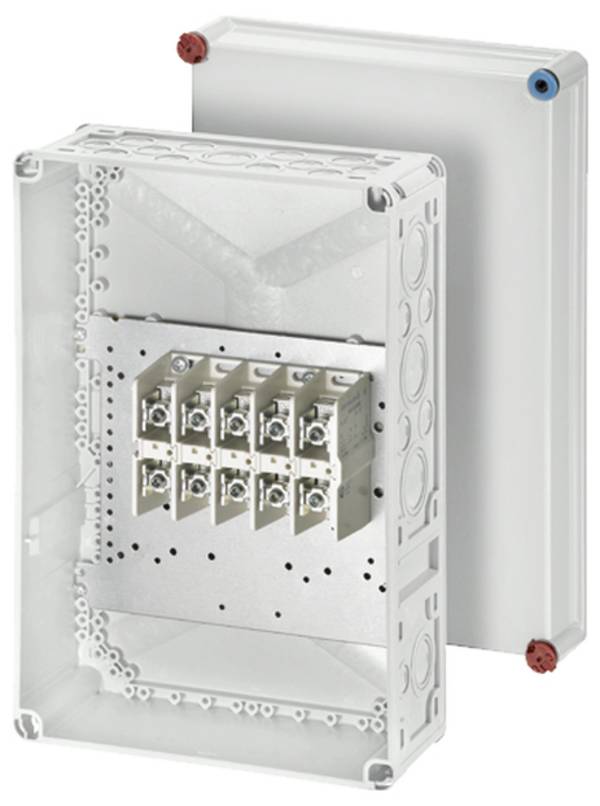 Hensel 3900011 Elosztó doboz halogénmentes, Plombálható (H x Sz) 450 mm x 300 mm  1 db