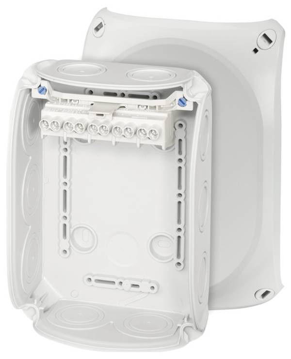 Hensel 62000009 Elosztó doboz halogénmentes, Plombálható (H x Sz) 180 mm x 130 mm  1 db
