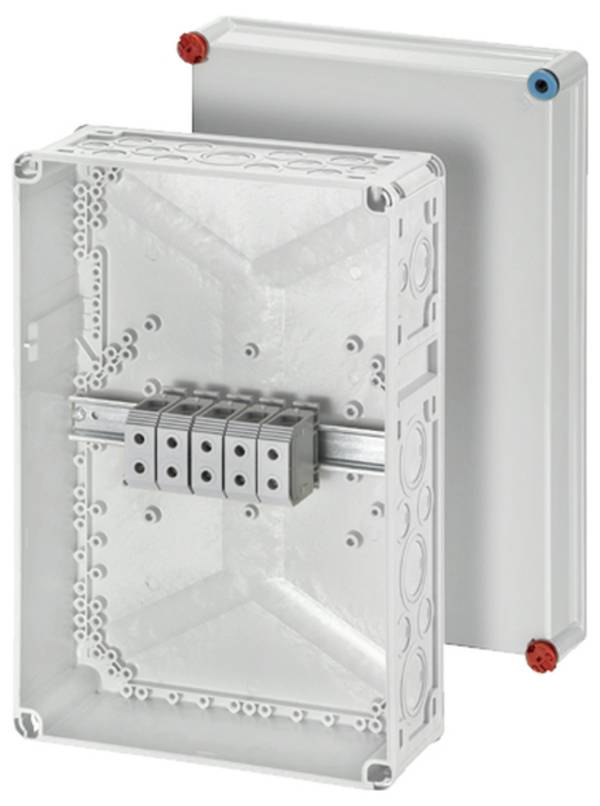 Hensel 60001001 Elosztó doboz halogénmentes, Plombálható (H x Sz) 450 mm x 300 mm  1 db