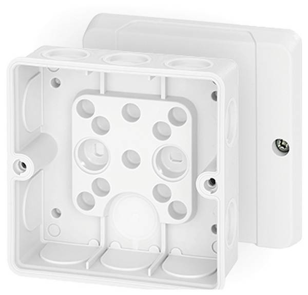Hensel 62000271 Elosztó doboz halogénmentes, Plombálható (H x Sz) 98 mm x 98 mm  5 db