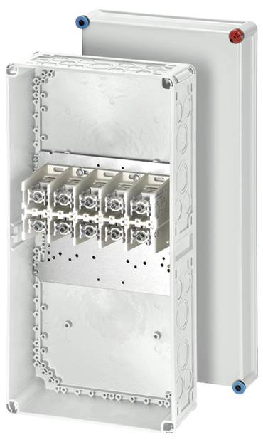 Hensel 3900223 Elosztó doboz halogénmentes, Plombálható (H x Sz) 600 mm x 300 mm 1 db