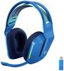 Logitech Gaming G733 LIGHTSPEED On Ear headset Rádiójel vezérlésű 7.1 Surround Kék Hangerő szabályozás Gamer