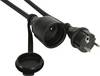 Perel EC05R25STBHQ Áram Hosszabbítókábel 16 A Fekete 5.00 m H05RR-F 3G 2,5 mm²