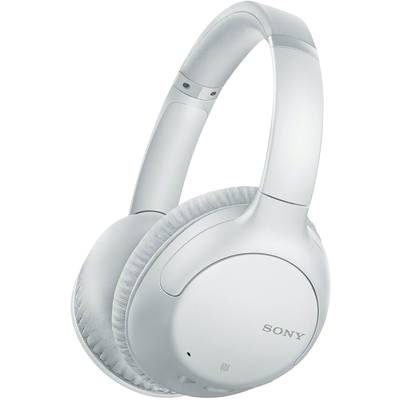 Sony WH-CH710N   Over Ear fejhallgató Bluetooth®, Vezetékes  Fehér Noise Cancelling Hangerő szabályozás