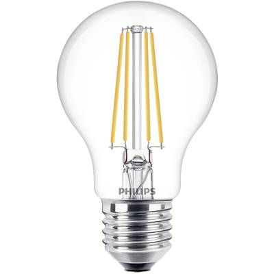 Philips LED 76393000 LED EEK E (A - G) E27 7 W = 60 W Melegfehér (Ø x H) 6 cm x 10.4 cm 3 db