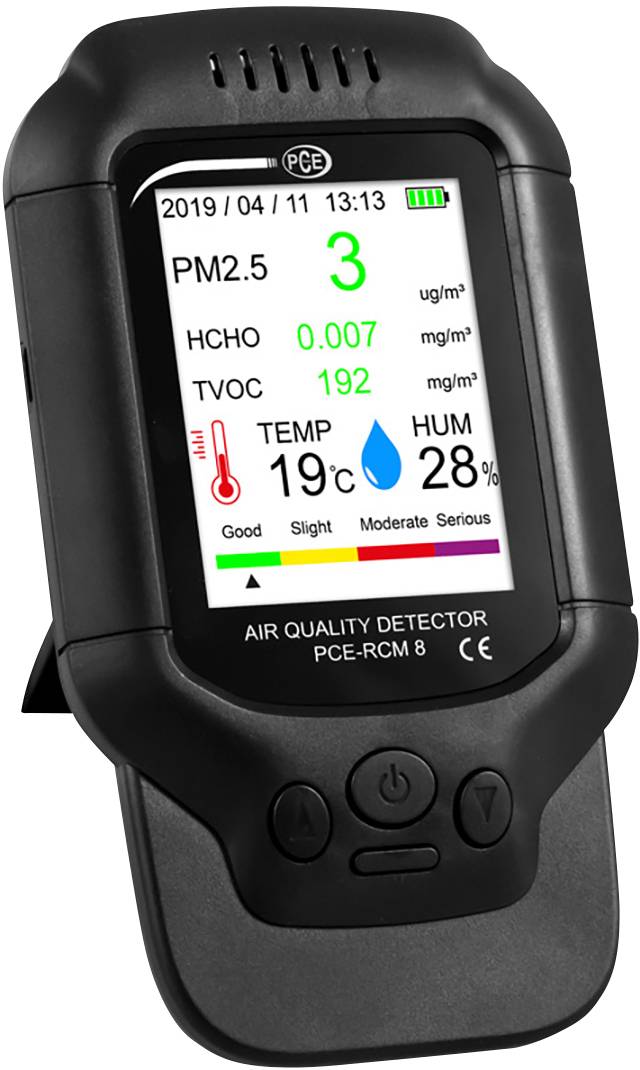 Multifunkciós részecskeszámláló, aeroszol mérőműszer, PCE Instruments PCE-RCM 8