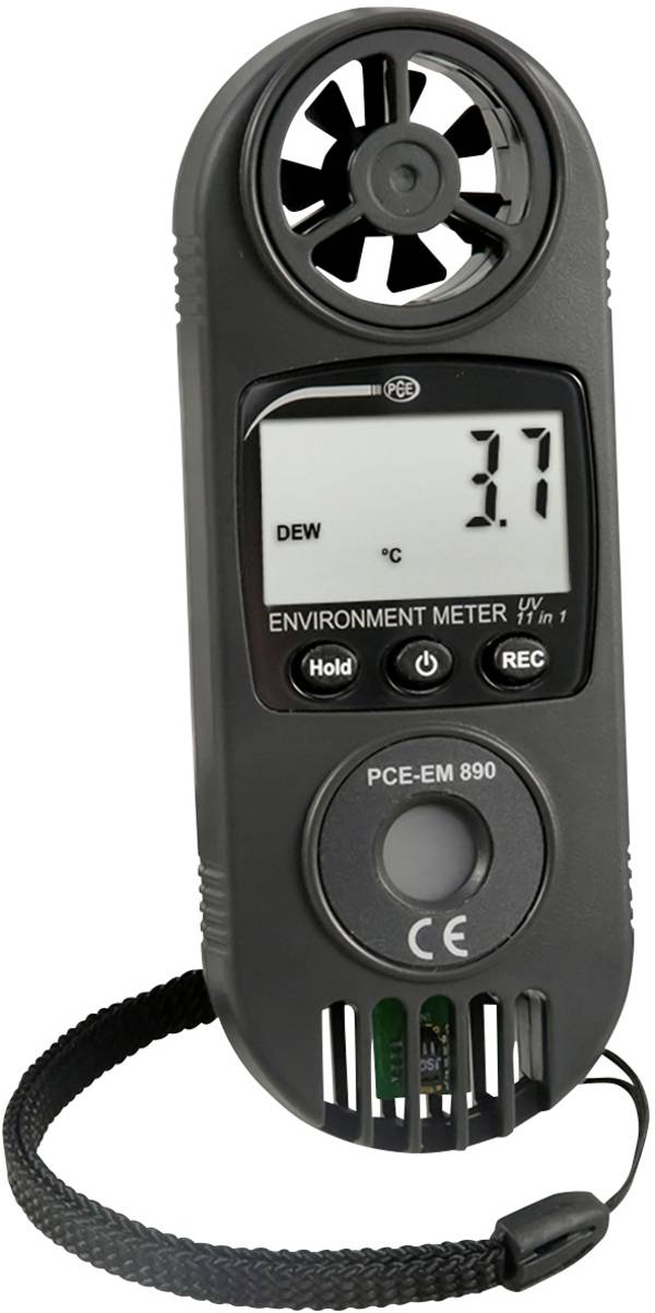 PCE Instruments PCE-EM 890 Anemométer Kalibráció (DAkkS) 0.4 - 30 m/s