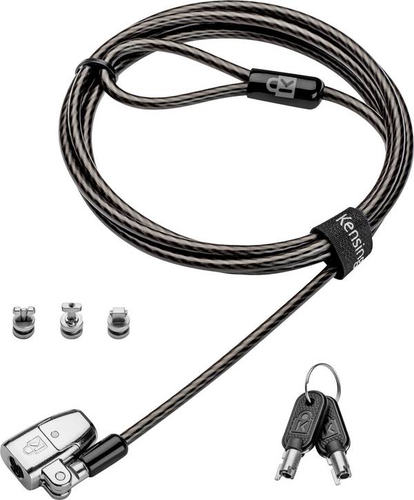 Kensington Laptop lakat ClickSafe 2.0 - Universal Keyed  Kulcsos zár 2 kulccsal