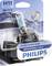 'Philips WhiteVision ultra' autólámpa H11 téli hegyi tájon, eredeti csomagolásában. Éles fehér dizájn, 12 V.