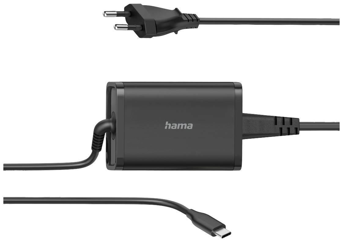 Hama Notebook tápegység 65.00 W 5 V/DC, 20 V/DC 3.25 A Automatikus méréshatár váltás