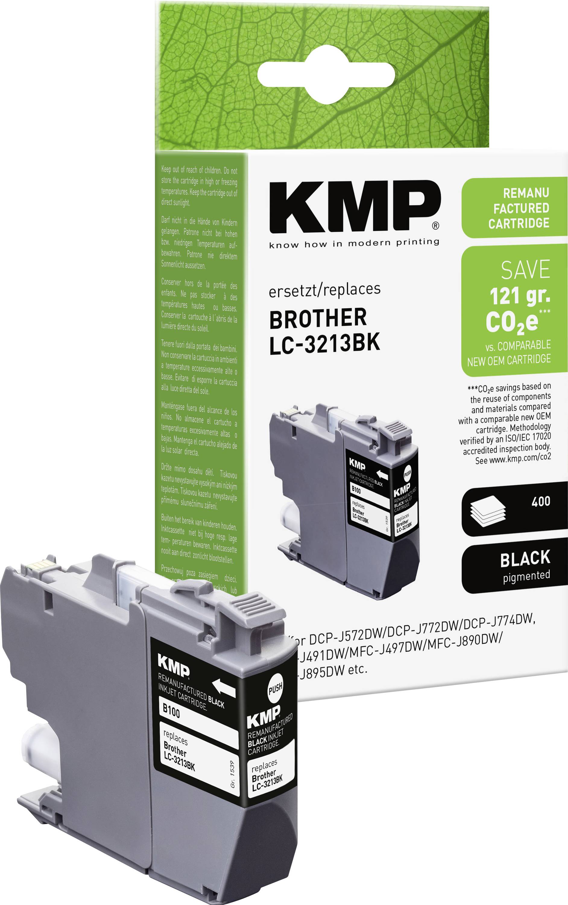 Kmp 1539 4001 Cartouche D'encre 1 Pièce Compatible