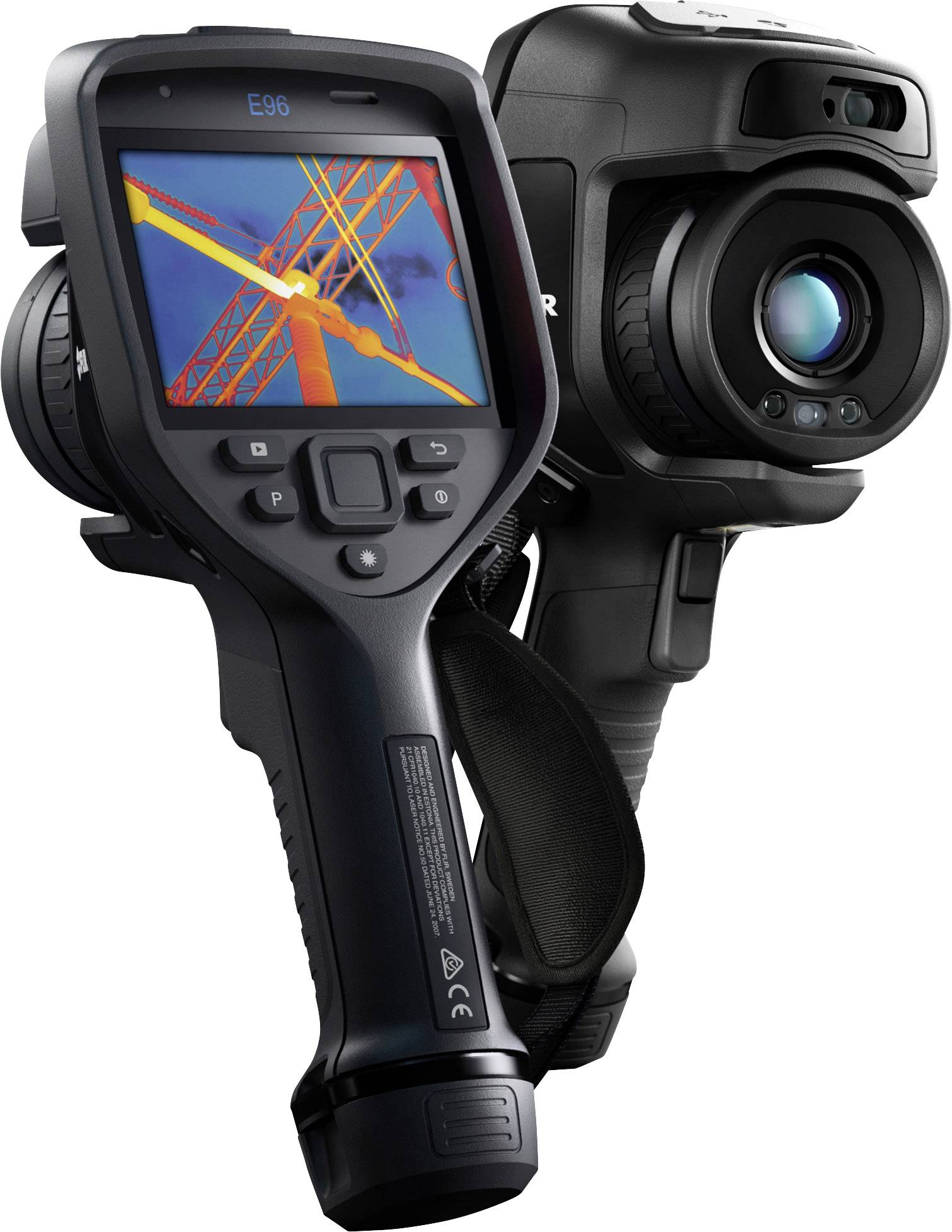 FLIR E96 Hőkamera Kalibráció (DAkkS) -20 - 1500 °C 30 Hz MSX®, MeterLink™, WiFi