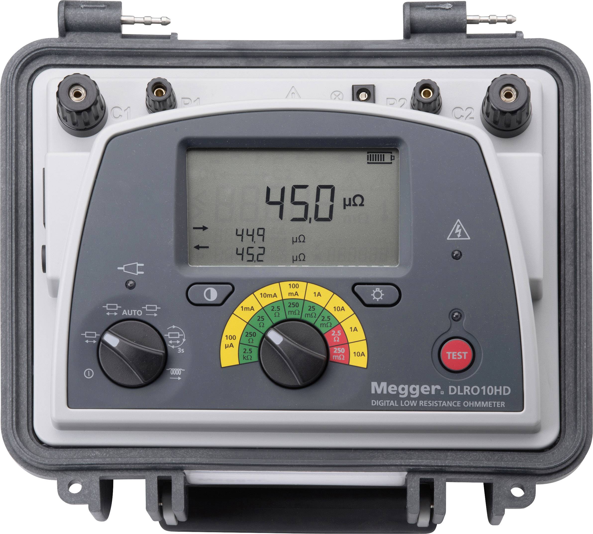 Megger DLRO10HD-NLS Ellenállásmérő Kalibráció (ISO)