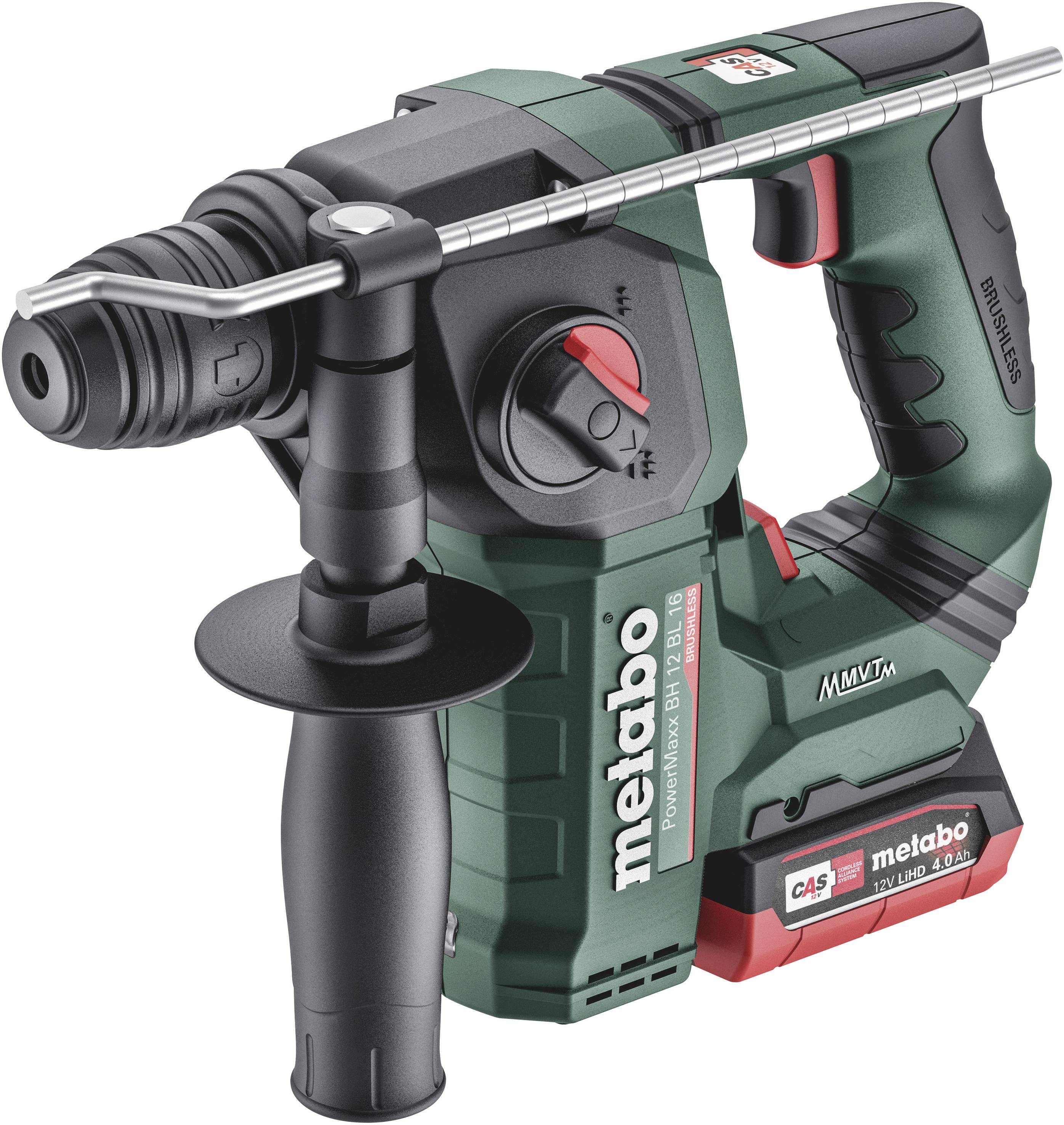 Metabo PowerMaxx BH 12 BL 16 600207800 Akkus fúrókalapács 12 V 4 Ah LiHD