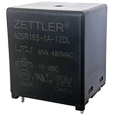 Zettler Electronics Zettler electronics Nyák relé 12 V/DC 80 A 1 záró 1 db 