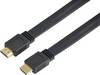 TECHly HDMI Csatlakozókábel USB-C® dugó 0.50 m Fekete ICOC-HDMI2-FE-005TY Hálózati kábel, patchkábel