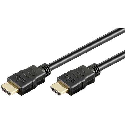 TECHly HDMI Csatlakozókábel HDMI-A dugó, HDMI-A dugó 1.00 m Fekete ICOC-HDMI-4-010NE High Speed-HDMI Ethernettel HDMI ká