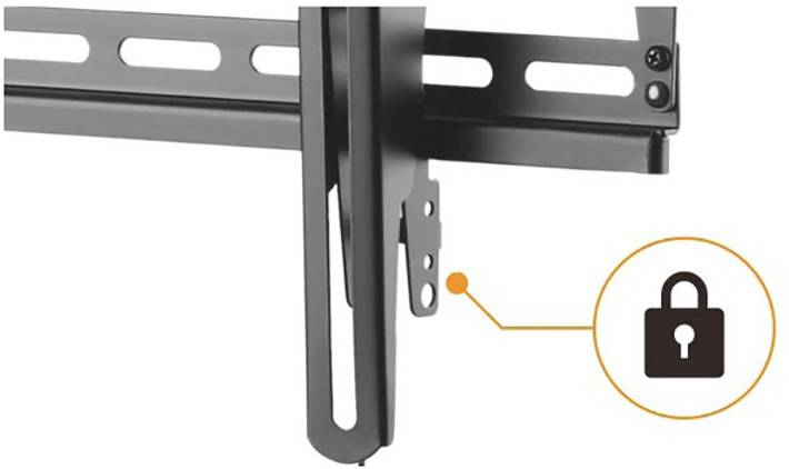 TECHly ICA-PLB-59F TV fali tartó 81,3 cm (32") - 175,3 cm (69") Beépített vízmérték-2